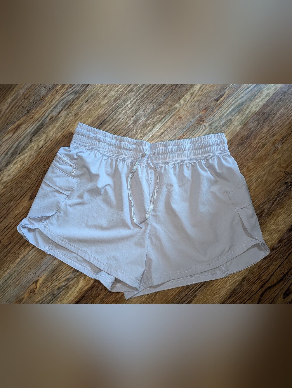 Avia Light Lavender Women's Drawstring Active Shorts